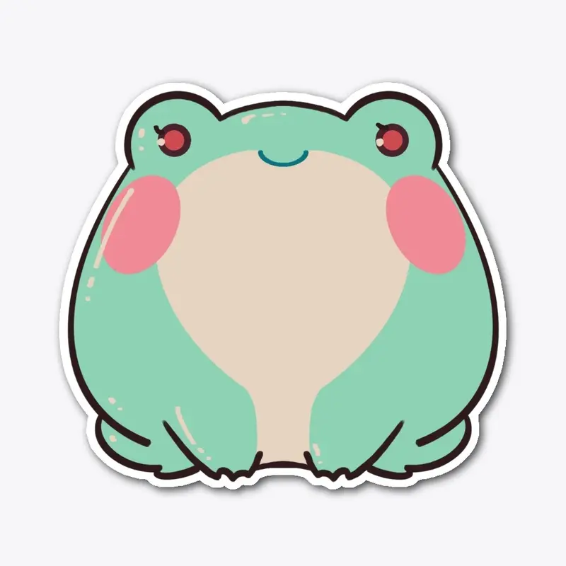 Froggy 5in Sticker